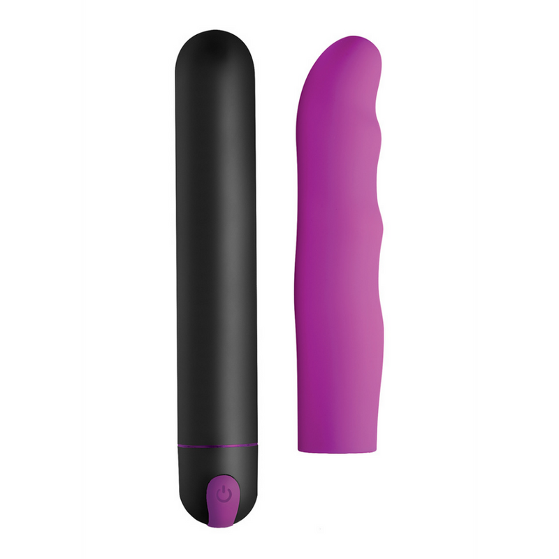 XL Bullet et Manchon en Silicone Ondulé