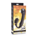 Plaisir - Vibromasseur en silicone avec stimulateur de clitoris