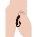 Plaisir - Vibromasseur en silicone avec stimulateur de clitoris