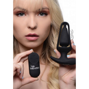 Plug anal creux avec télécommande et 7 vitesses