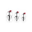 Set de plugs anal Red Gem avec clochettes