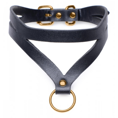 Bondage Baddie - Collier avec O-Ring