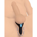 Power Taint - Anneau en silicone pour pénis et testicules avec télécommande