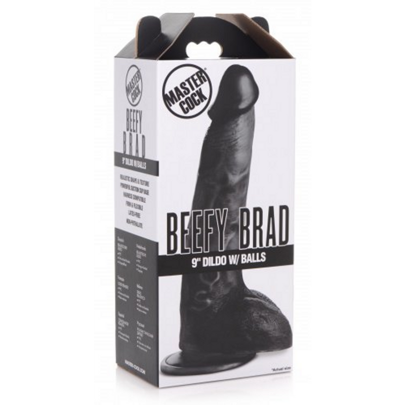 Beefy Brad - Dildo avec boules - 9 / 23 cm