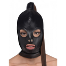 Masque de bondage avec queue de cheval
