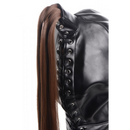 Masque de bondage avec queue de cheval