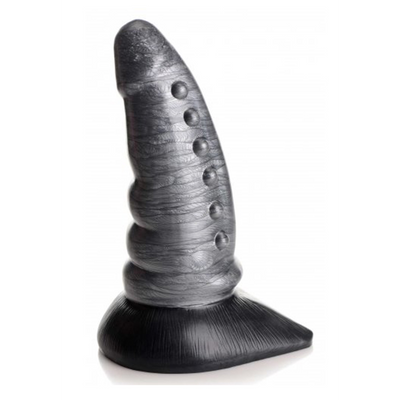 Beastly - Dildo en silicone texturé et effilé