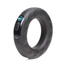 Cockring en silicone vibrant et E-Stim + Télécommande