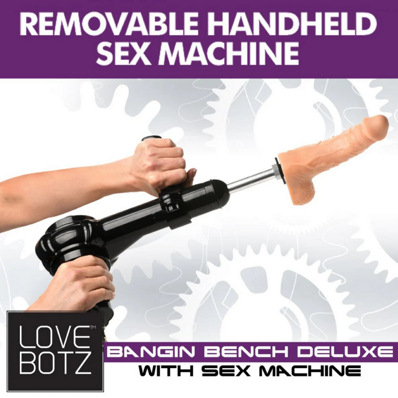 Deluxe Bangin' Bench avec Sex Machine - Noir