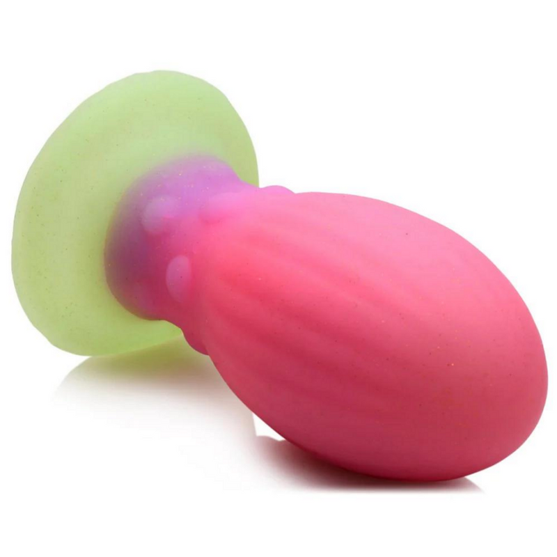 Xeno Egg - Brille dans le noir - Oeuf en silicone - Rose