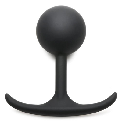 Comfort Plugs Silicone Weighted Round Plug 4,4 - Noir