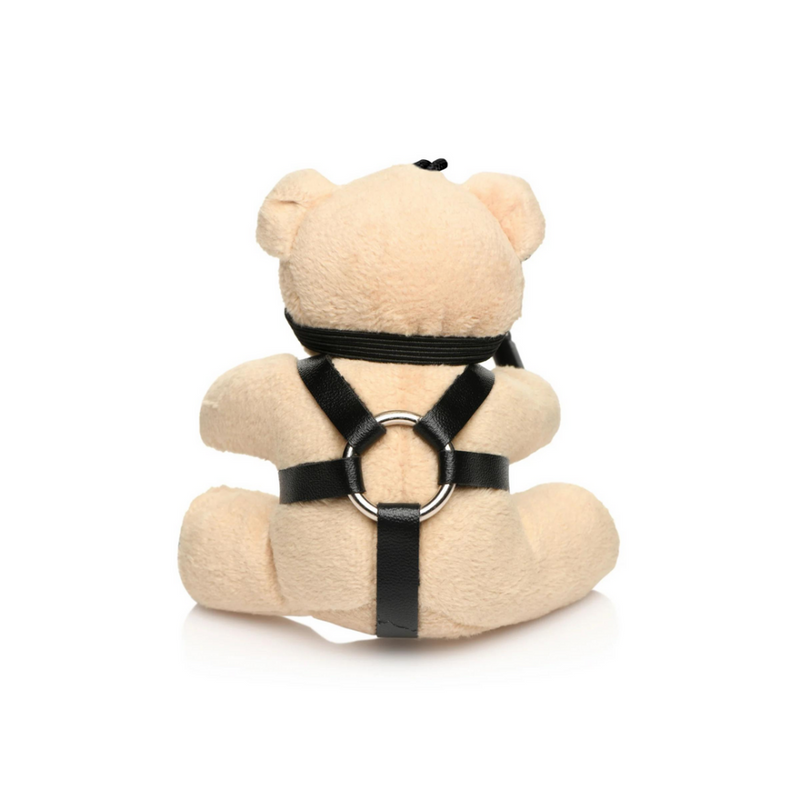 Porte-clés Ours en Peluche BDSM - Tan