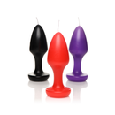 Kink Inferno - Bougies à goutte - Noir/Violet/Rouge