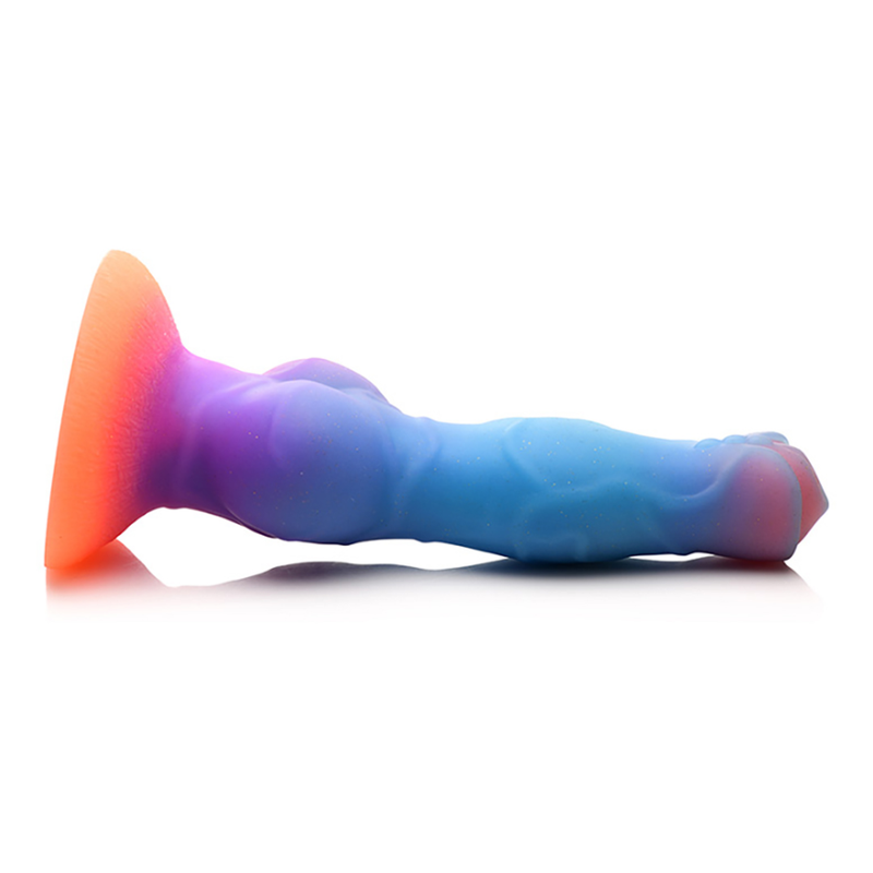 Space Cock - Brille dans le noir - Dildo en silicone extraterrestre