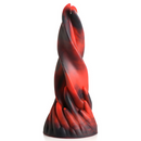 Hell Kiss Twisted Tongues Dildo en silicone - Rouge