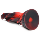 Hell Kiss Twisted Tongues Dildo en silicone - Rouge