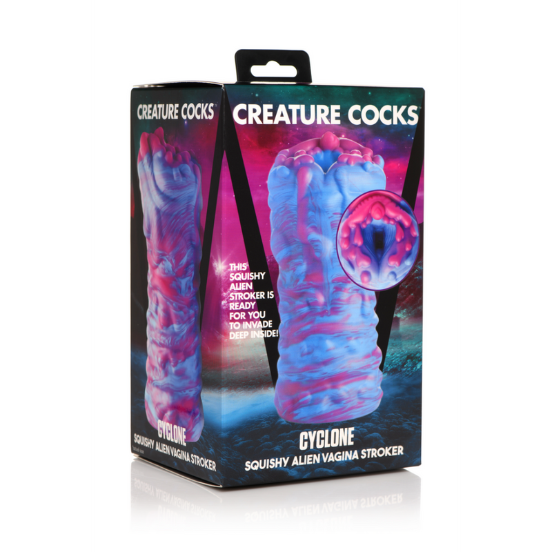 Cyclone - Stroker en silicone Alien Vagina - Violet