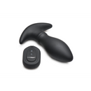 Rim Slide - Plug Anal en Silicone avec Anneau Glissant - Noir