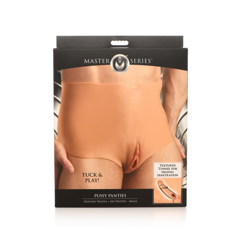 Culotte Pussy - Culotte en silicone Vagin et Fesses - S