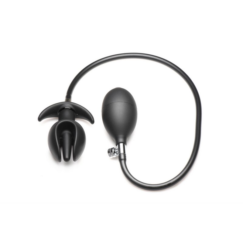 Ancre Bad Buoy - Plug Anal en Silicone Gonflable - Noir