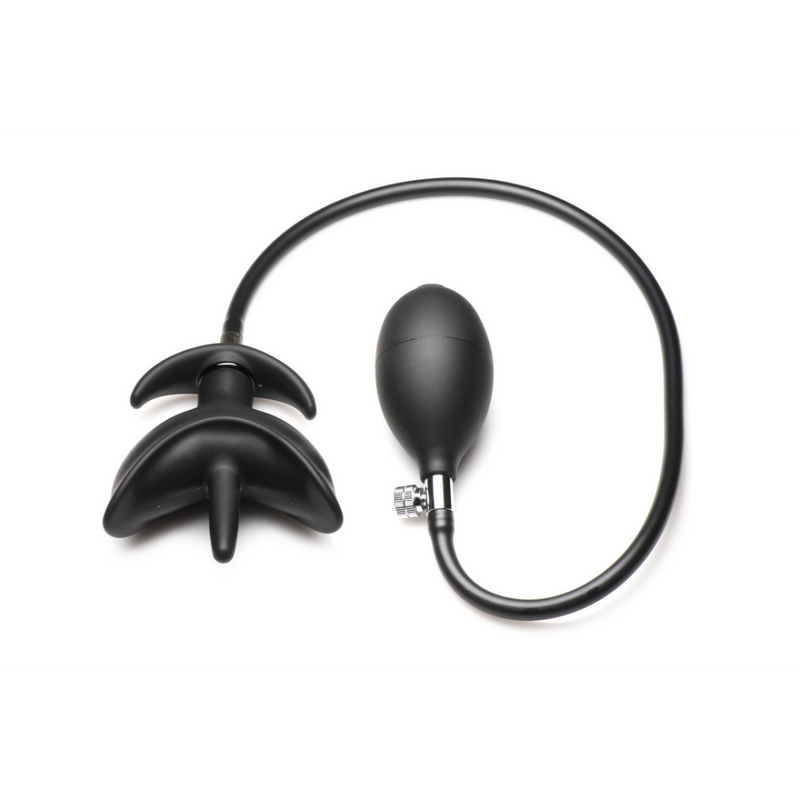 Ancre Bad Buoy - Plug Anal en Silicone Gonflable - Noir