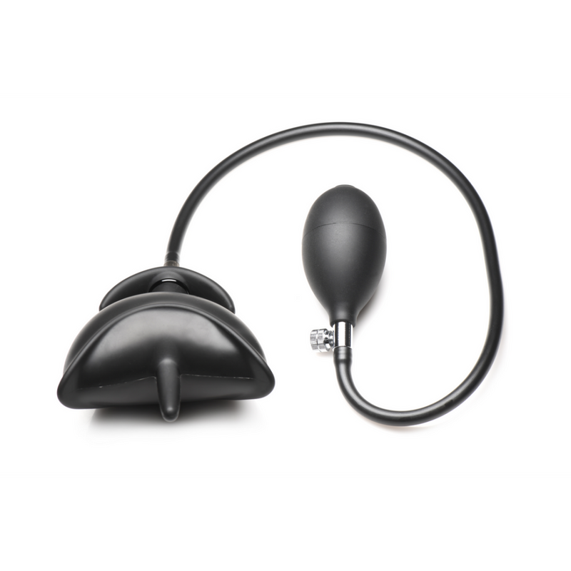 Ancre Bad Buoy - Plug Anal en Silicone Gonflable - Noir