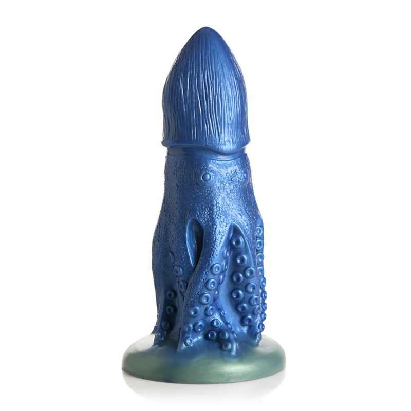 Cocktopus Octopus - Dildo en silicone - Bleu