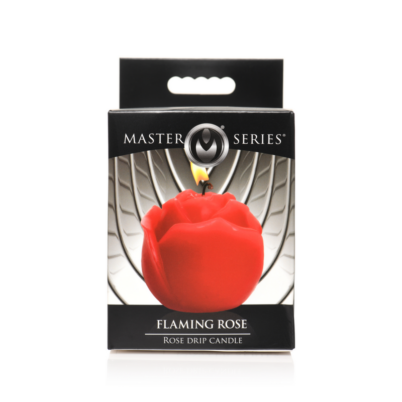 Flaming Rose - Bougie à goutte - Rouge