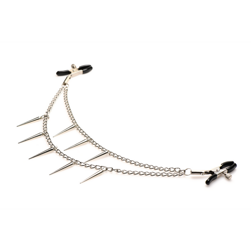 Daggers - Double Chain Nipple Clamps