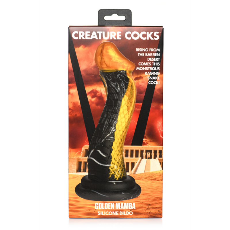 Serpent d'Or - Dildo en Silicone