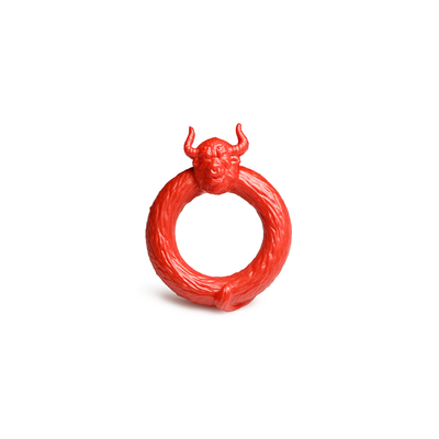 Beast Mode - Anneau péni en silicone - Rouge