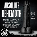 Moby Super Dildo - 2 pi / 60 cm - Noir