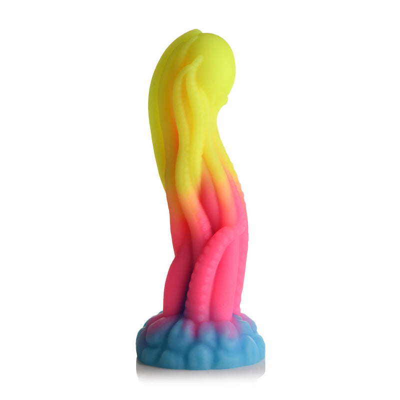 Tenta Glow - Dildo en silicone phosphorescent