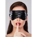 Masque en simili cuir doux comme du beurre avec volants - Taille unique