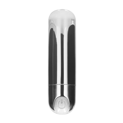 10 Vitesses Rechargeable Bullet - Argent