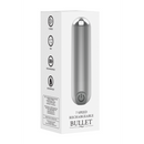 10 Vitesses Rechargeable Bullet - Argent