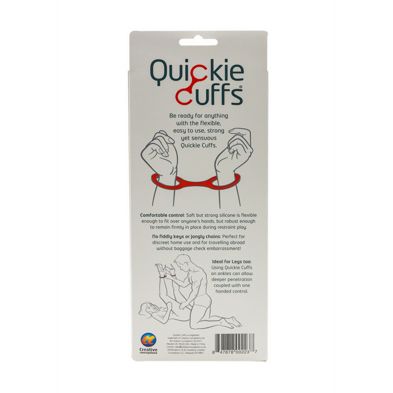 Quickie Cuffs - Hand/Ankle Cuffs - Large