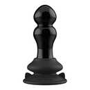 Rimly - Plug anal en verre vibrant avec ventouse