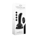 Vibromasseur G-Spot en verre lisse Prickly avec télécommande