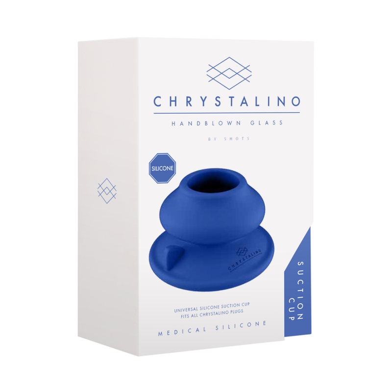 Ventouse en silicone pour jouets Chrystalino en verre