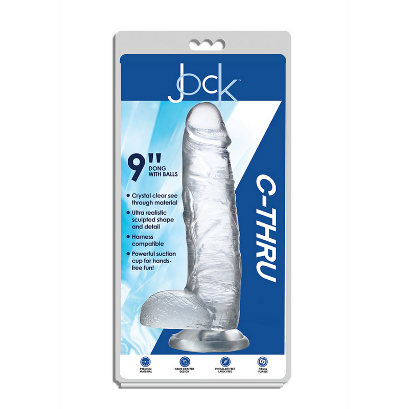 Dildo avec boules - 9 / 23 cm