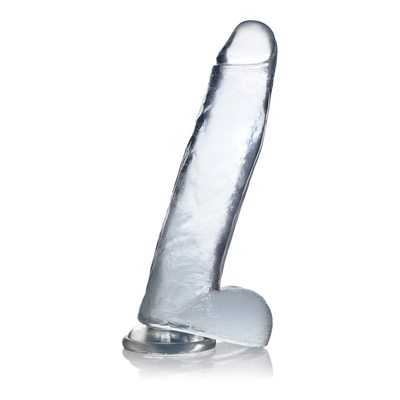 Dildo avec boules - 11 / 28 cm