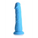 Dildo en silicone sans boules - 7 / 18 cm
