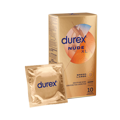 Nude XL - Préservatifs - 10 Pièces