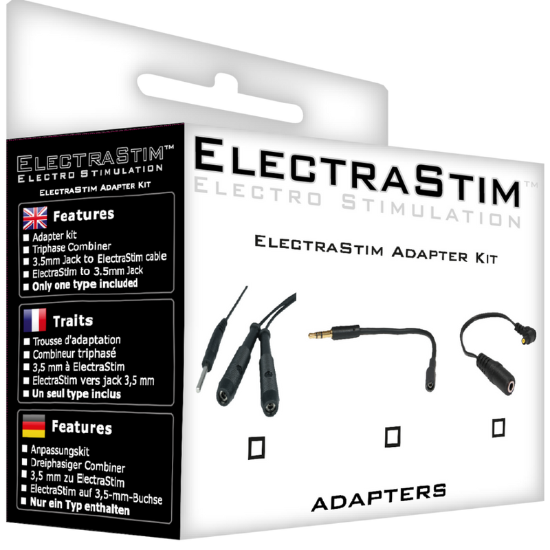 Kit d'adaptateur - Adaptateur standard ElectraStim vers jack 3,5 mm