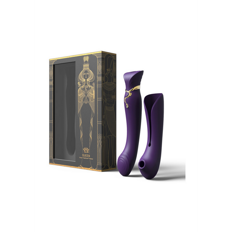 Reine - Vibrateur G-Spot et Stimulateur à Pulsations d'Air