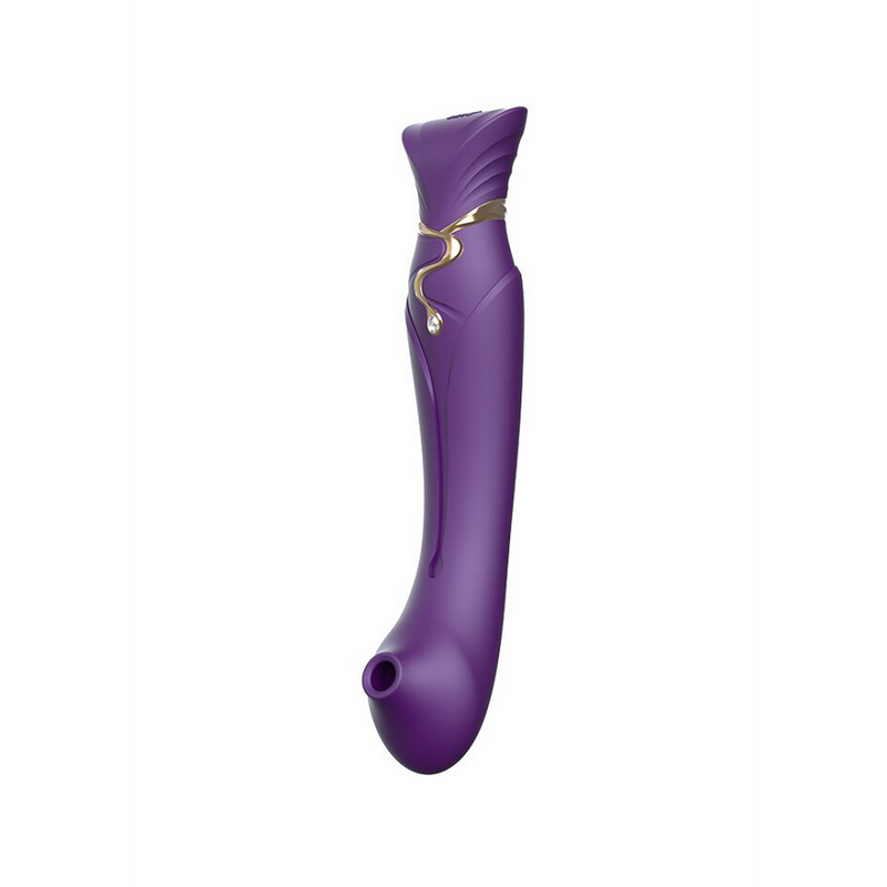 Reine - Vibrateur G-Spot et Stimulateur à Pulsations d'Air