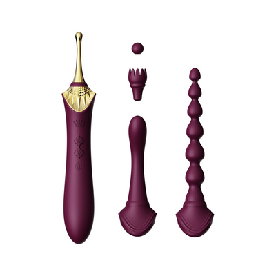 Bess 2 - Vibrateur Clitoridien - Velours Violet