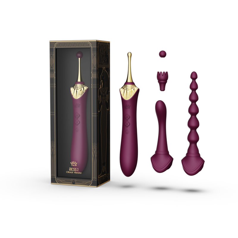 Bess 2 - Vibrateur Clitoridien - Velours Violet