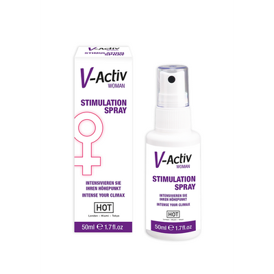 V-Activ - Spray de Stimulation pour Femmes - 2 fl oz / 50 ml